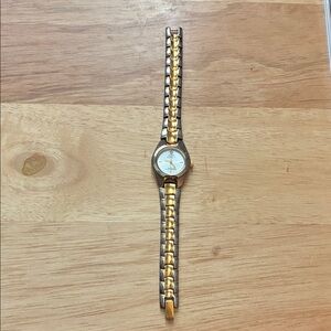Anne Klein Gold and Silver Women's Watch